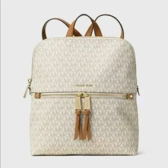 Michael Rhea Zip Medium Slim Signature Backpack main image 6